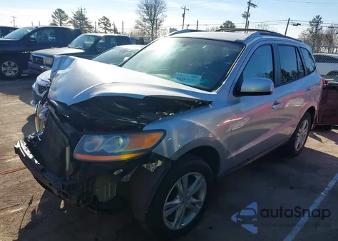 2010 Hyundai Santa Fe Se from USA, damaged, VIN 5NMSH4AG8AH340602